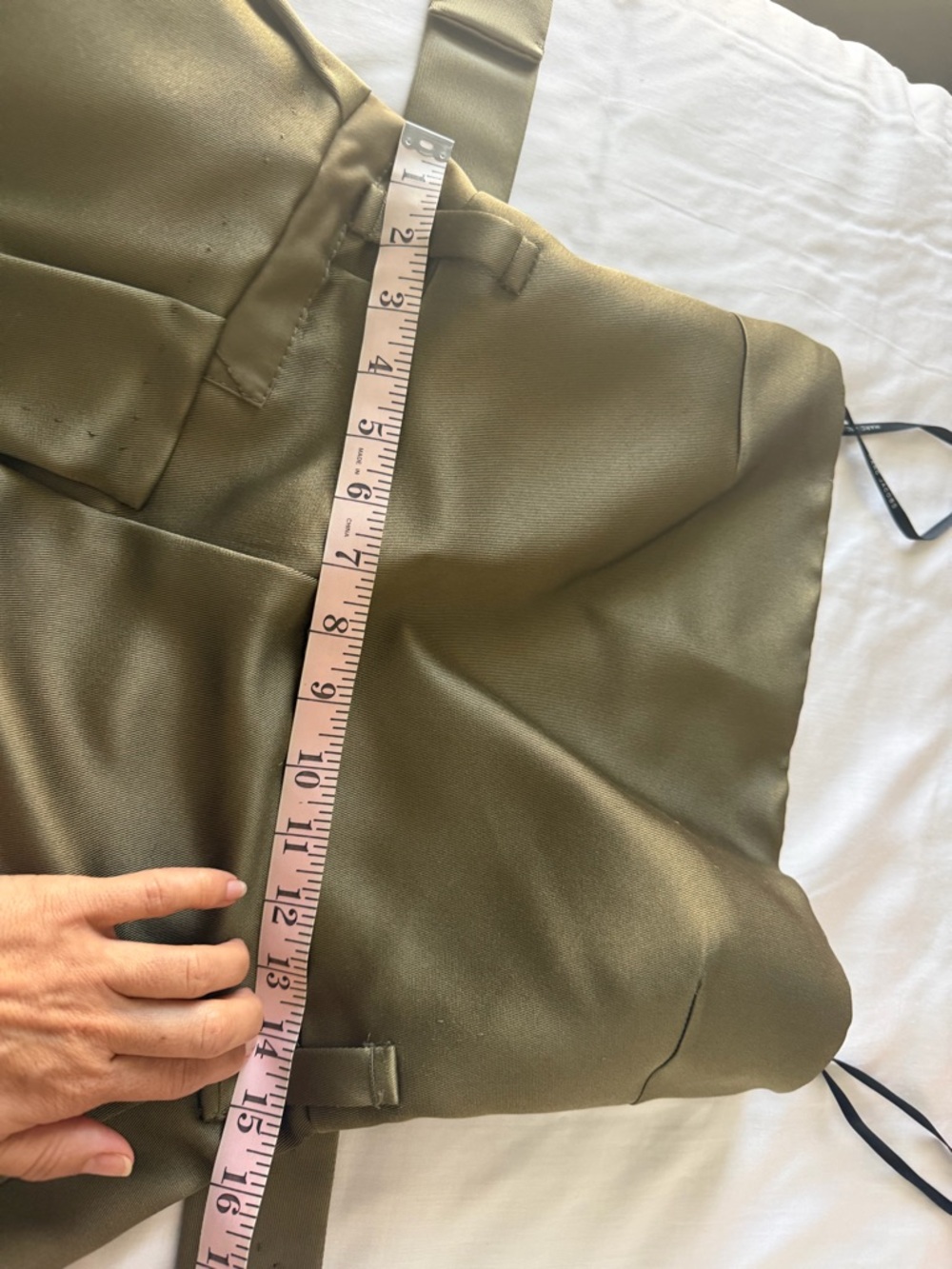 Marc Jacobs Runway Olive Strapless Utility Mini Dress - Picture 13 of 16